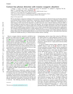 PDF 문서 표지 - 대형 극저온 흡수체를 이용한 비접촉식 포논 검출