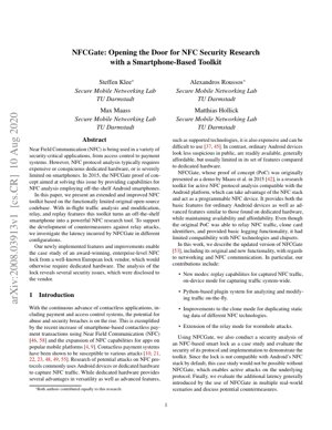 PDF文檔封面 - NFCGate：一套基於智能手機嘅進階NFC安全研究與分析工具套件